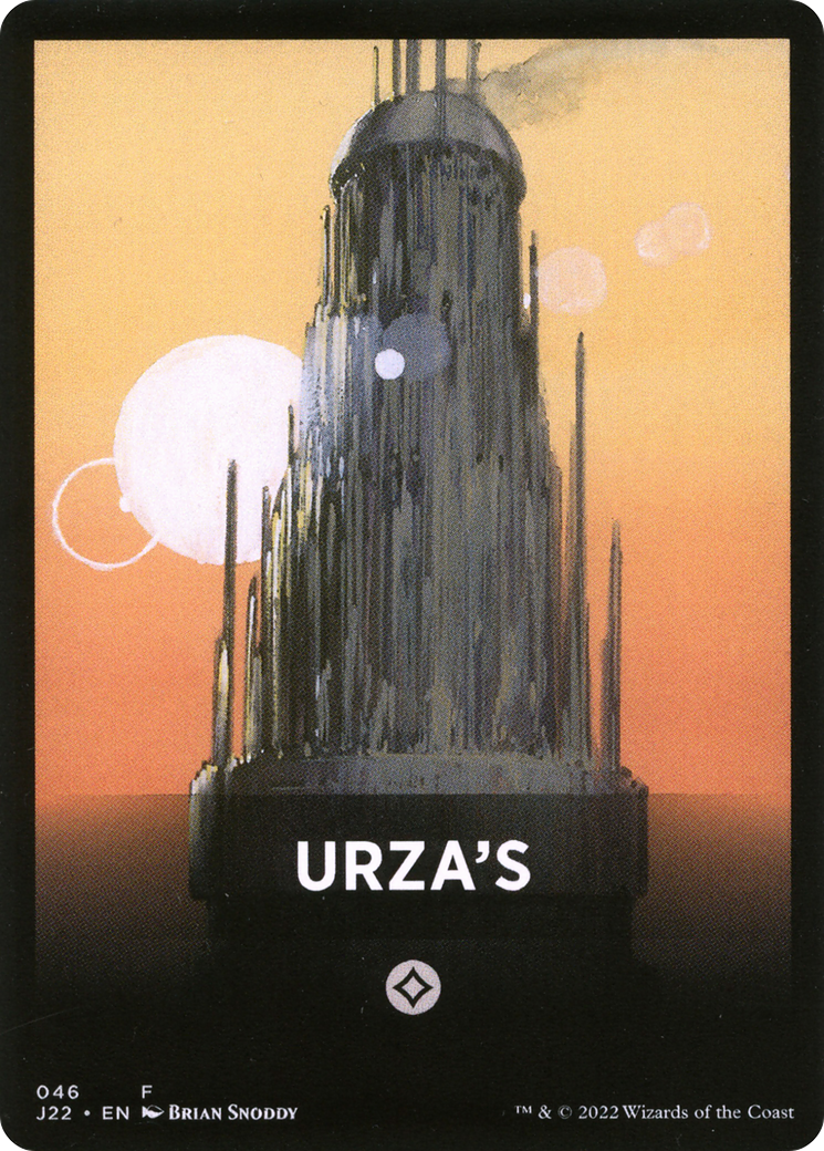 Urza's Theme Card [Jumpstart 2022 Front Cards] | Mega City Incorporated