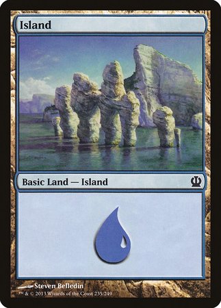 Island (235) [Theros] | Mega City Incorporated
