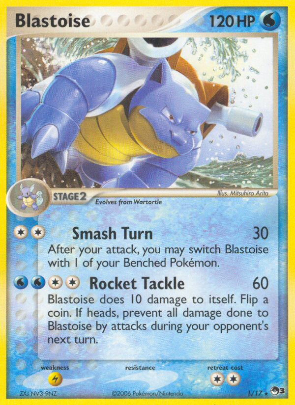 Blastoise (1/17) [POP Series 3] | Mega City Incorporated