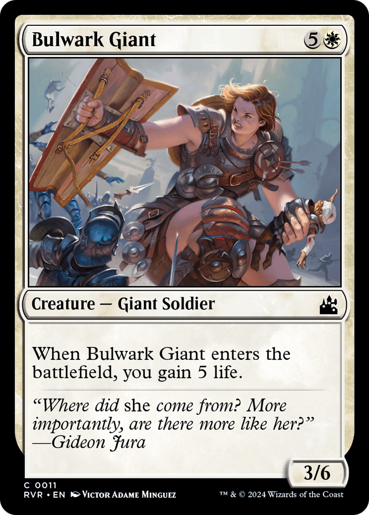 Bulwark Giant [Ravnica Remastered] | Mega City Incorporated