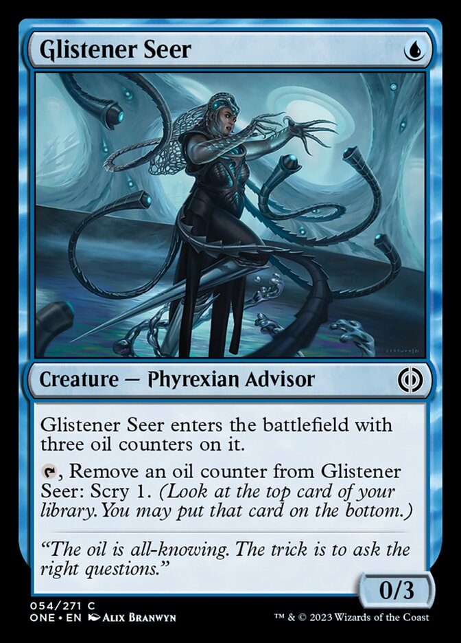 Glistener Seer [Phyrexia: All Will Be One] | Mega City Incorporated