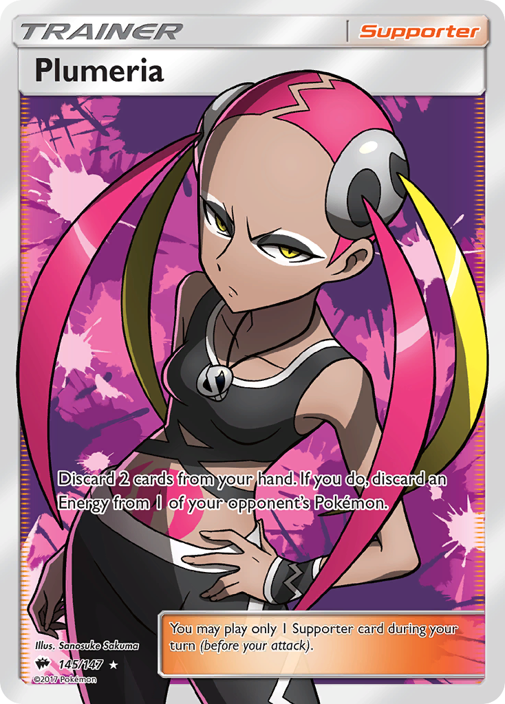 Plumeria (145/147) [Sun & Moon: Burning Shadows] | Mega City Incorporated