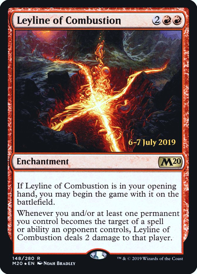 Leyline of Combustion  [Core Set 2020 Prerelease Promos] | Mega City Incorporated