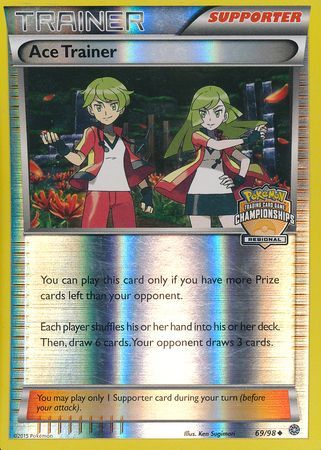 Ace Trainer (69/98) (Regional Championship Promo) [XY: Ancient Origins] | Mega City Incorporated