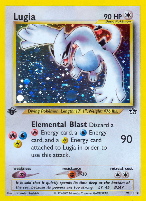 Lugia (9/111) [Neo Genesis 1st Edition] | Mega City Incorporated