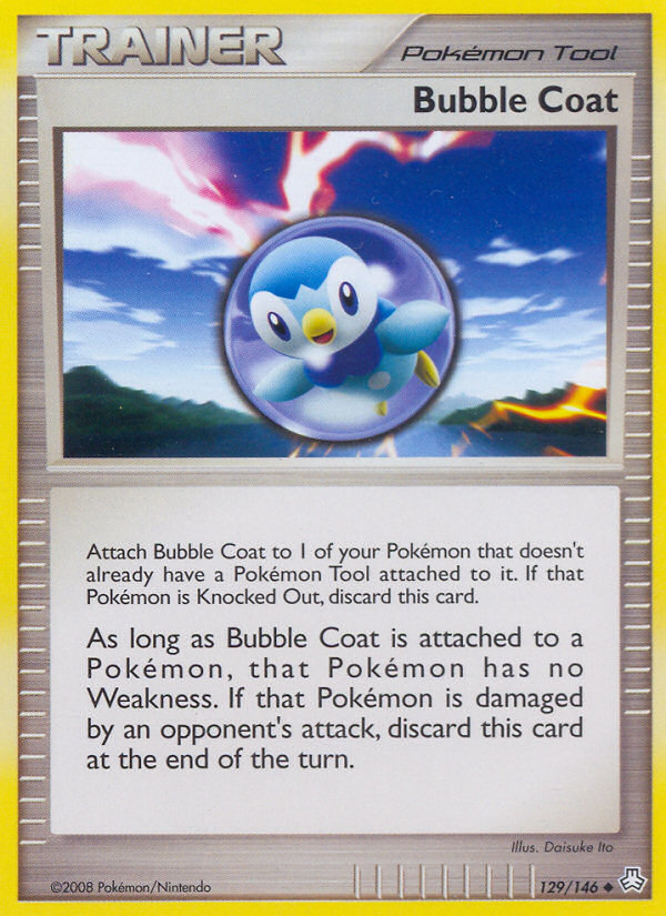 Bubble Coat (129/146) [Diamond & Pearl: Legends Awakened] | Mega City Incorporated