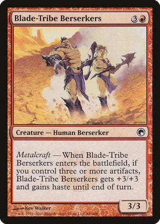 Blade-Tribe Berserkers [Scars of Mirrodin] | Mega City Incorporated