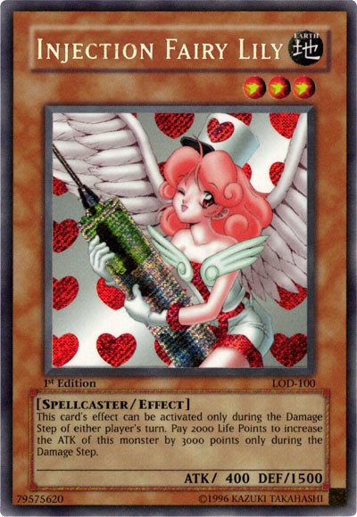 Injection Fairy Lily [LOD-100] Secret Rare | Mega City Incorporated