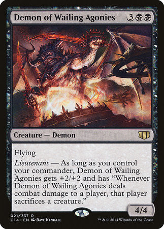 Demon of Wailing Agonies [Commander 2014] | Mega City Incorporated