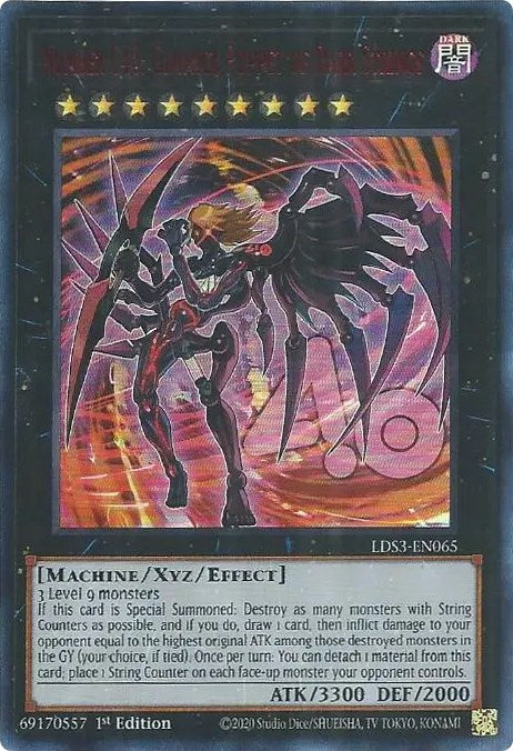 Number C40: Gimmick Puppet of Dark Strings (Red) [LDS3-EN065] Ultra Rare | Mega City Incorporated