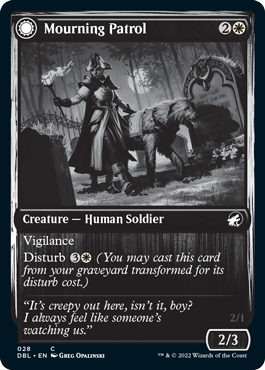 Mourning Patrol // Morning Apparition [Innistrad: Double Feature] | Mega City Incorporated
