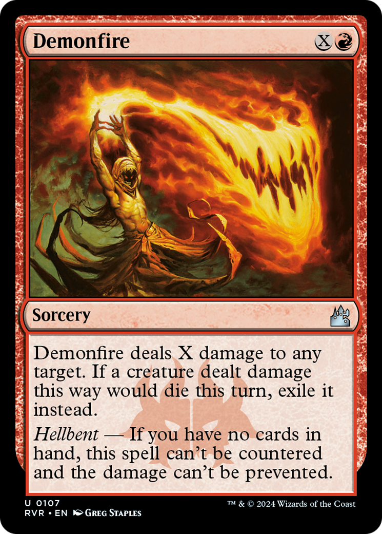 Demonfire [Ravnica Remastered] | Mega City Incorporated