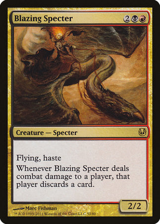 Blazing Specter [Duel Decks: Ajani vs. Nicol Bolas] | Mega City Incorporated