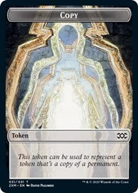 Copy // Human Soldier Double-sided Token [Double Masters Tokens] | Mega City Incorporated