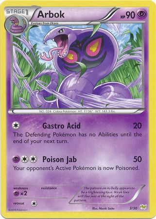 Arbok (3/30) [XY: Trainer Kit - Noivern] | Mega City Incorporated