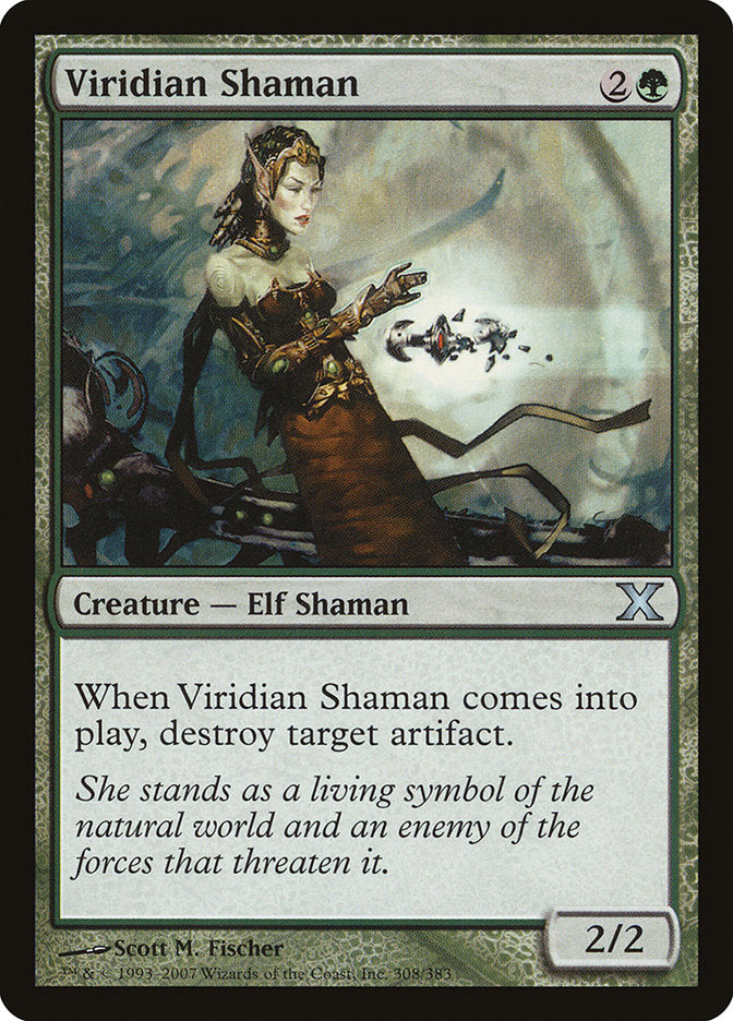 Viridian Shaman [Tenth Edition] | Mega City Incorporated