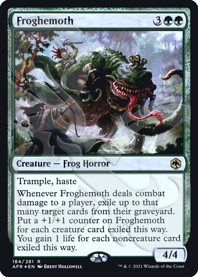 Froghemoth (Ampersand Promo) [Dungeons & Dragons: Adventures in the Forgotten Realms Promos] | Mega City Incorporated