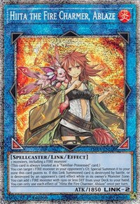 Hiita the Fire Charmer, Ablaze (Starlight Rare) [PHRA-EN100] Starlight Rare | Mega City Incorporated