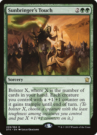 Sunbringer's Touch [Dragons of Tarkir] | Mega City Incorporated
