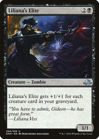 Liliana's Elite [Eldritch Moon] | Mega City Incorporated