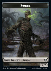 Soldier // Zombie Double-sided Token [Dominaria United Tokens] | Mega City Incorporated