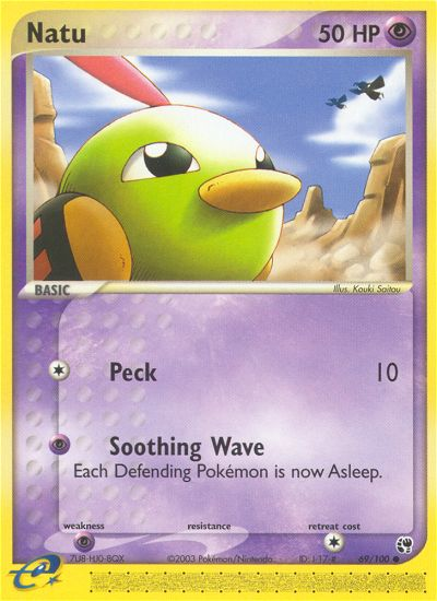 Natu (69/100) [EX: Sandstorm] | Mega City Incorporated