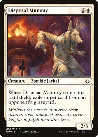 Disposal Mummy [Hour of Devastation] | Mega City Incorporated