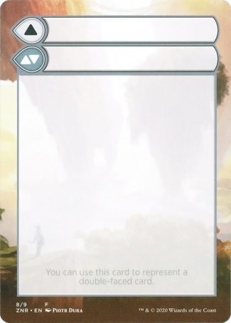 Helper Card (8/9) [Zendikar Rising Tokens] | Mega City Incorporated