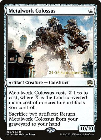 Metalwork Colossus [Kaladesh Promos] | Mega City Incorporated