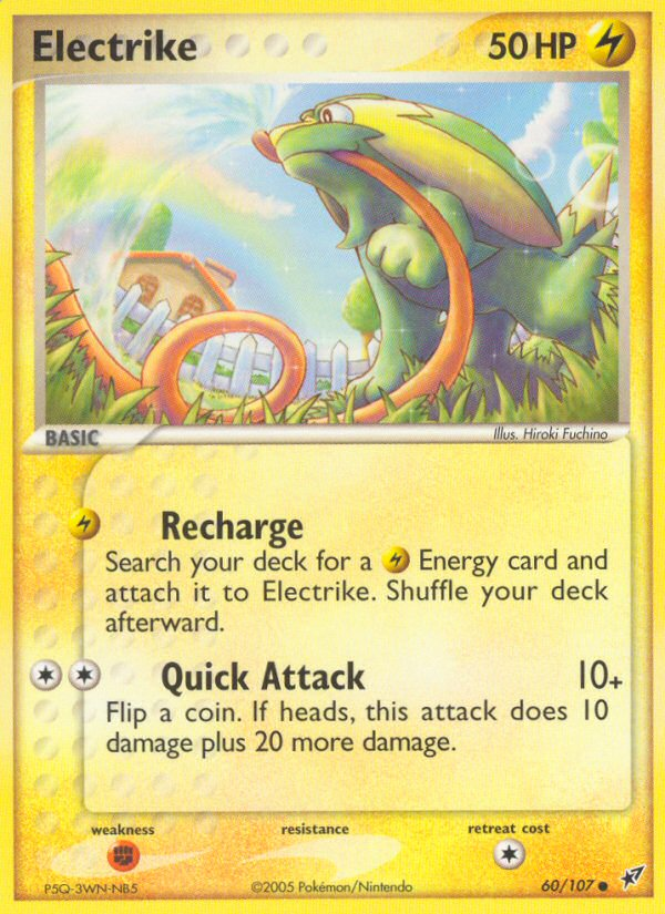 Electrike (60/107) [EX: Deoxys] | Mega City Incorporated