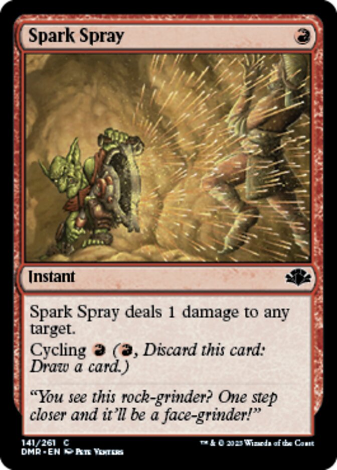 Spark Spray [Dominaria Remastered] | Mega City Incorporated