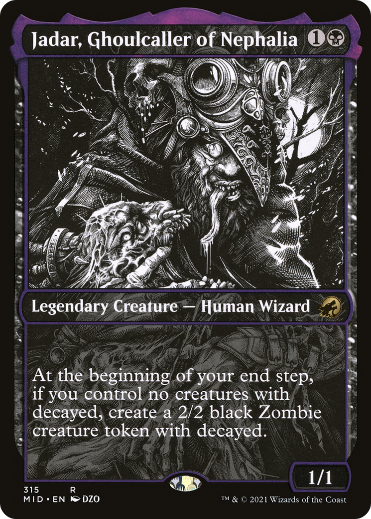 Jadar, Ghoulcaller of Nephalia (Showcase Eternal Night) [Innistrad: Midnight Hunt] | Mega City Incorporated