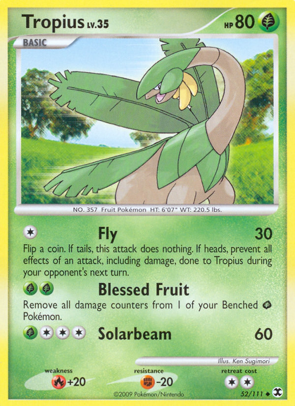 Tropius (52/111) [Platinum: Rising Rivals] | Mega City Incorporated