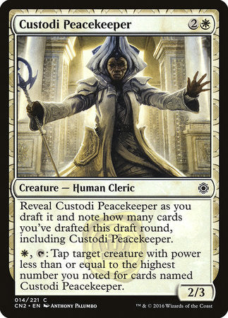 Custodi Peacekeeper [Conspiracy: Take the Crown] | Mega City Incorporated