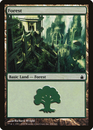 Forest (306) [Ravnica: City of Guilds] | Mega City Incorporated