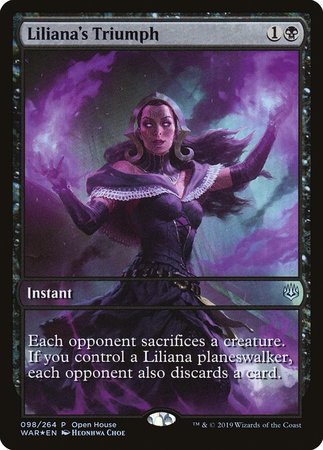 Liliana's Triumph [War of the Spark Promos] | Mega City Incorporated