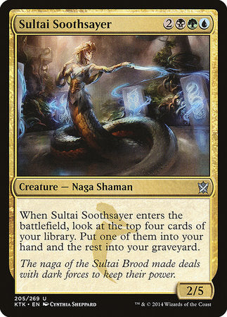 Sultai Soothsayer [Khans of Tarkir] | Mega City Incorporated