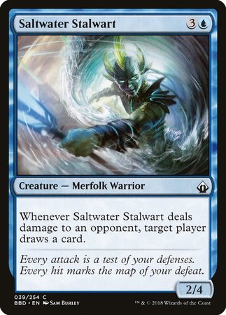 Saltwater Stalwart [Battlebond] | Mega City Incorporated