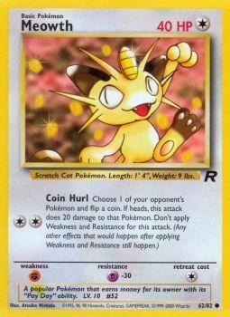 Meowth (62/82) [Team Rocket Unlimited] | Mega City Incorporated