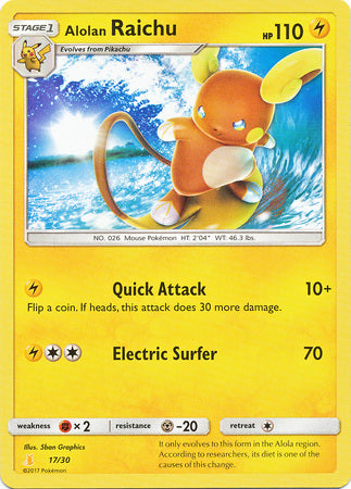 Alolan Raichu (17/30) [Sun & Moon: Trainer Kit - Alolan Raichu] | Mega City Incorporated