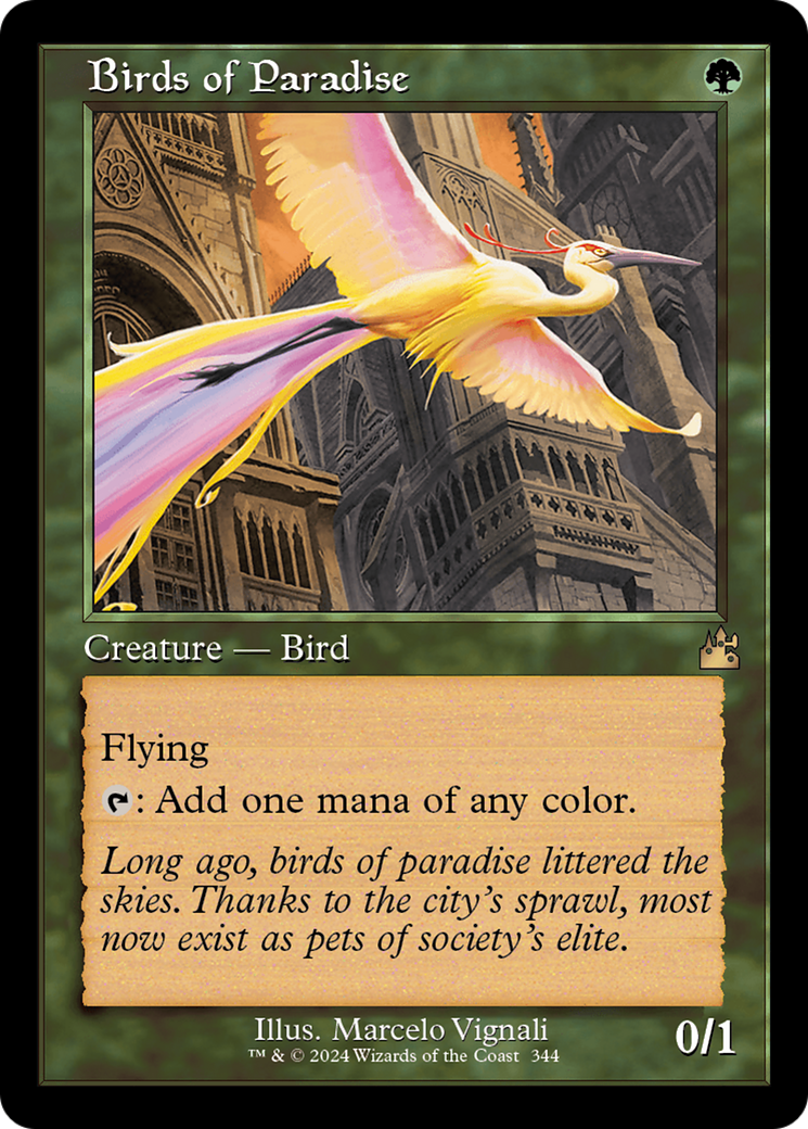 Birds of Paradise (Retro) [Ravnica Remastered] | Mega City Incorporated