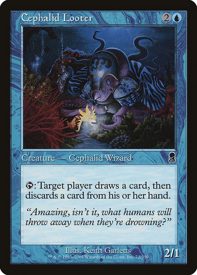 Cephalid Looter (Misprinted) [Odyssey] | Mega City Incorporated