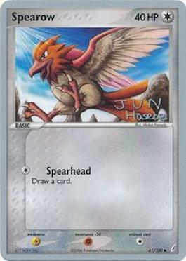 Spearow (61/100) (Flyvees - Jun Hasebe) [World Championships 2007] | Mega City Incorporated