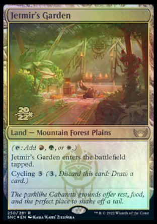 Jetmir's Garden [Streets of New Capenna Prerelease Promos] | Mega City Incorporated