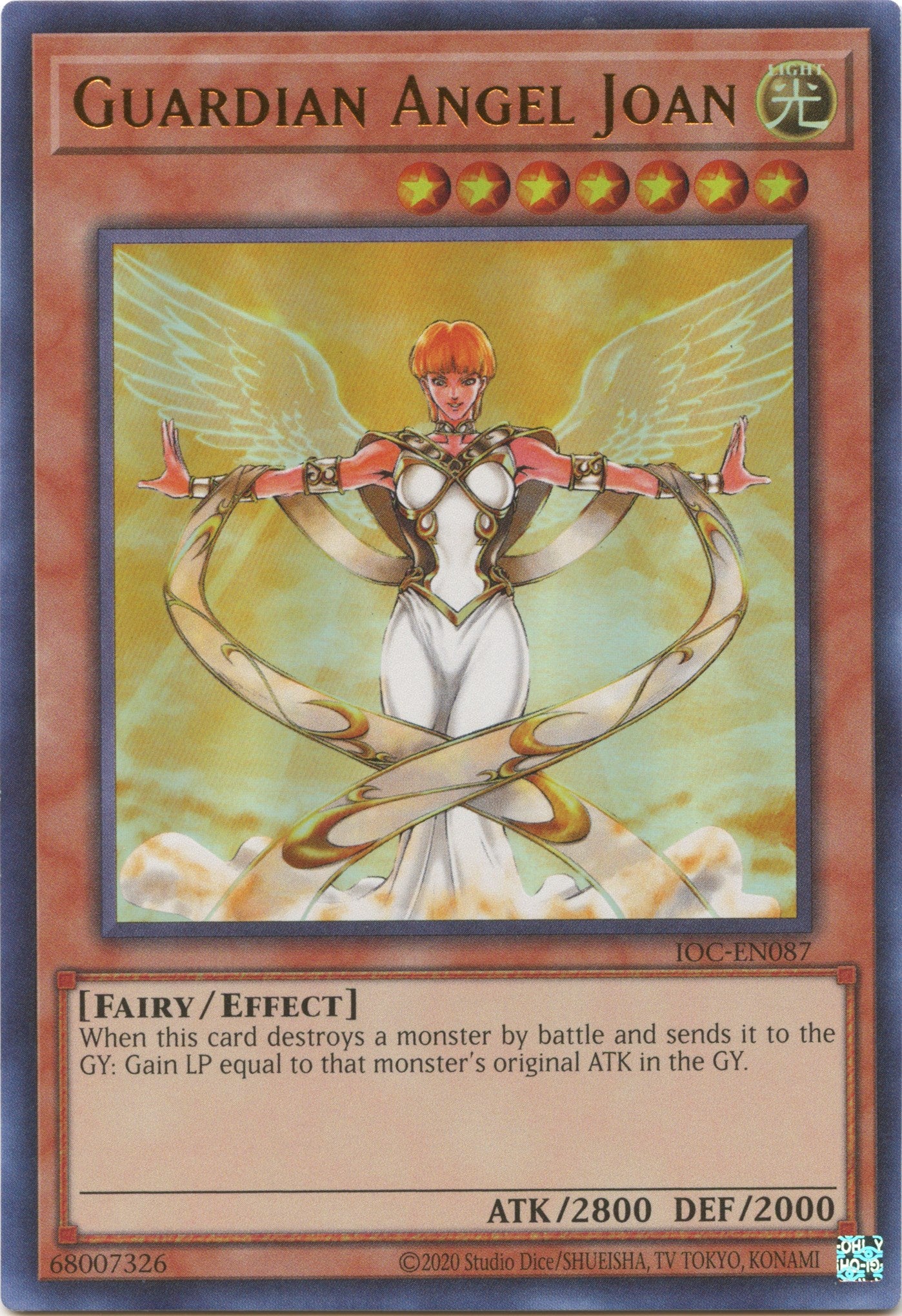 Guardian Angel Joan (25th Anniversary) [IOC-EN087] Ultra Rare | Mega City Incorporated