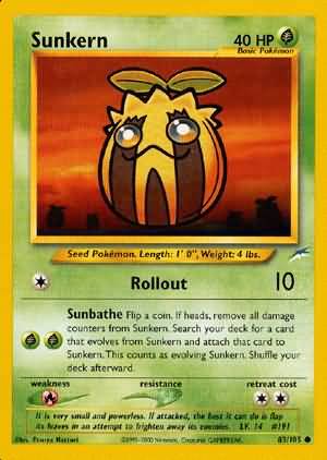 Sunkern (83/105) [Neo Destiny Unlimited] | Mega City Incorporated