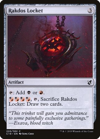 Rakdos Locket [Commander 2019] | Mega City Incorporated