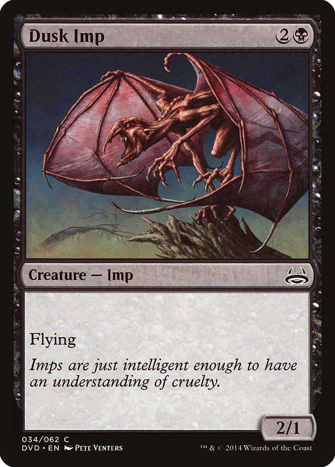 Dusk Imp (Divine vs. Demonic) [Duel Decks Anthology] | Mega City Incorporated