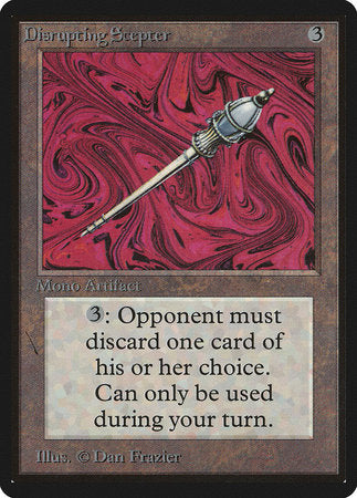 Disrupting Scepter [Limited Edition Beta] | Mega City Incorporated