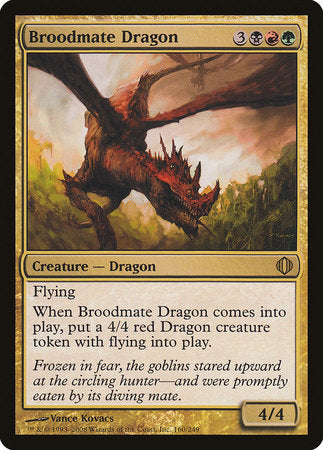 Broodmate Dragon [Shards of Alara] | Mega City Incorporated